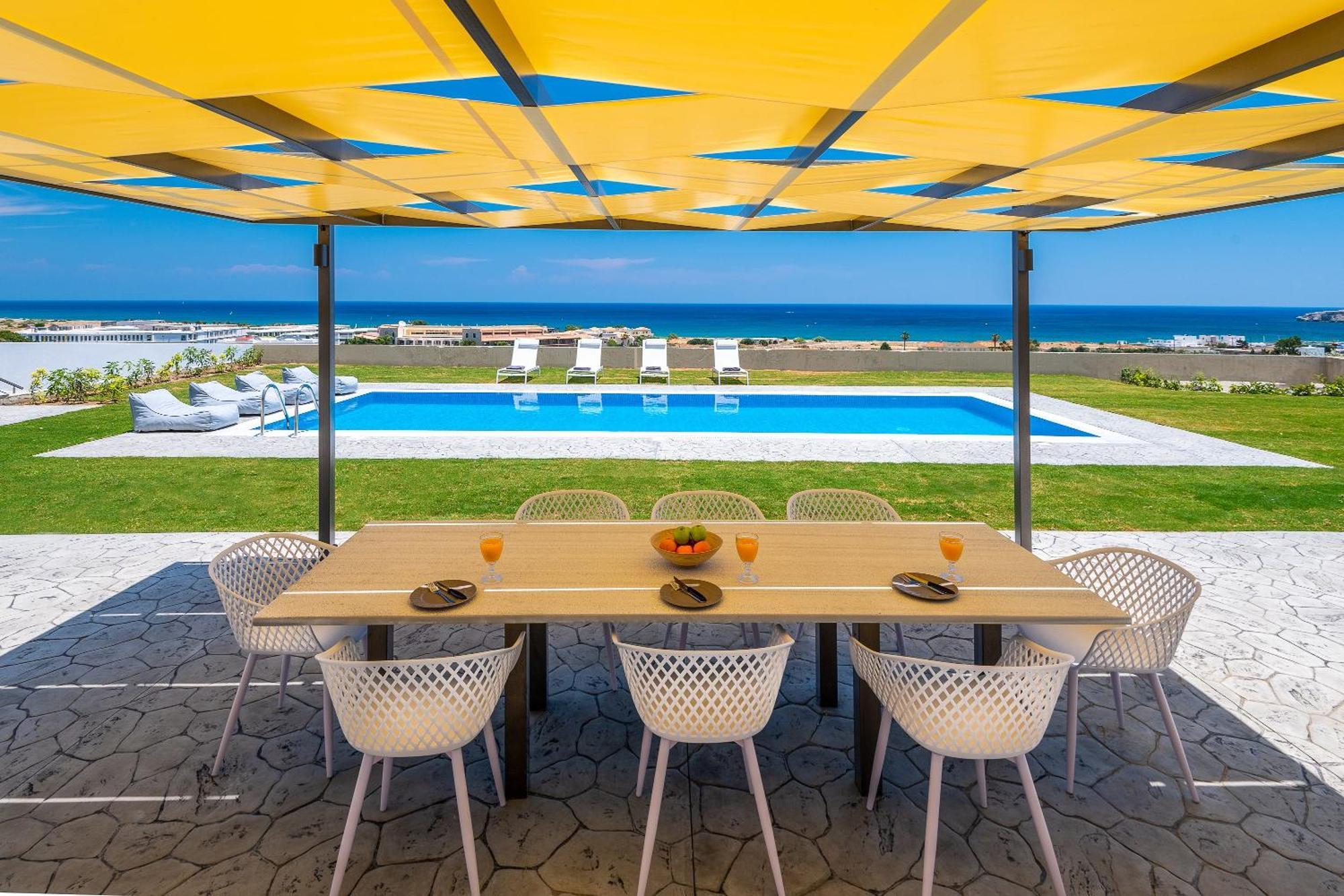 Hill & Sea View Villas Kolymbia Exterior photo