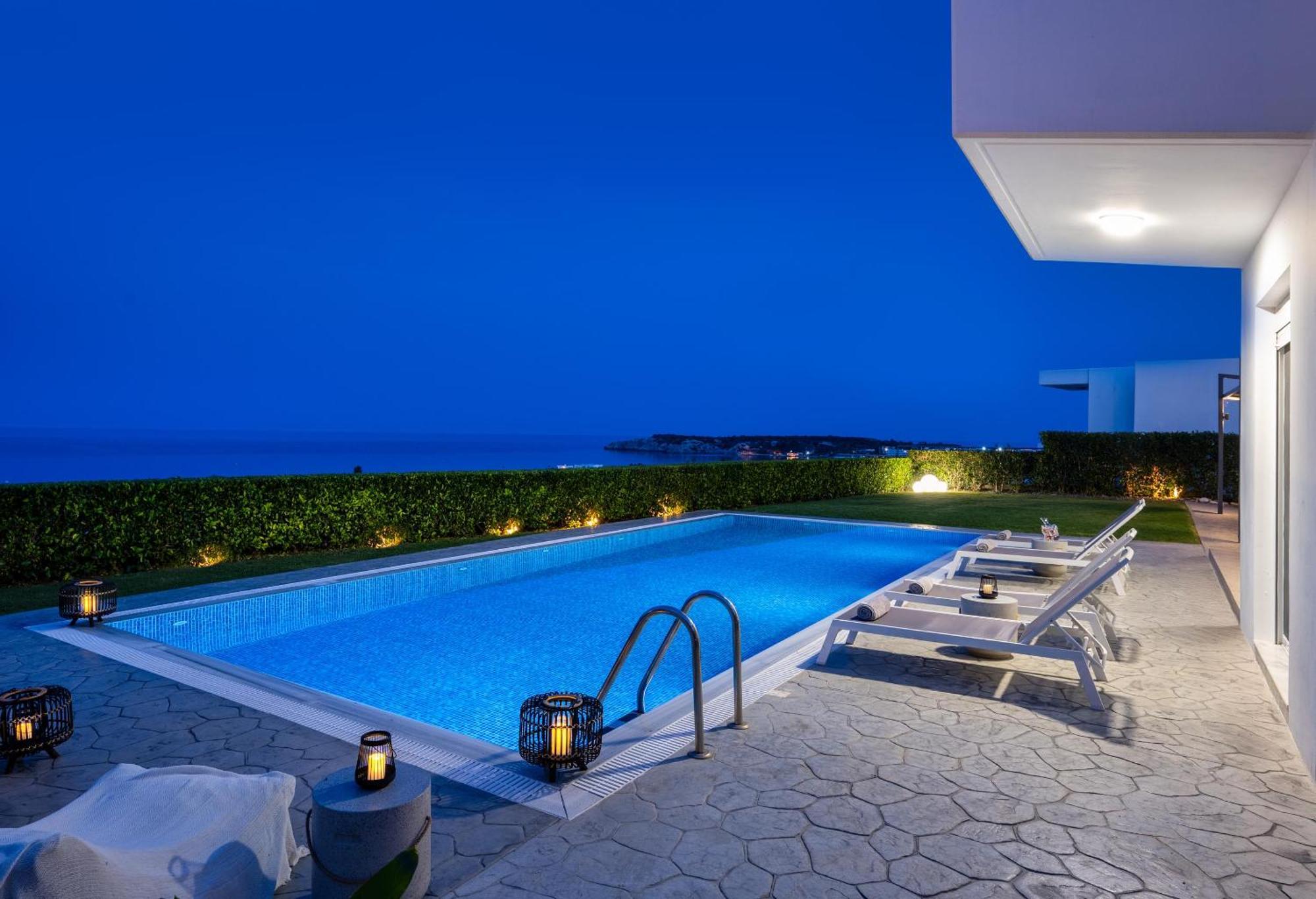 Hill & Sea View Villas Kolymbia Exterior photo