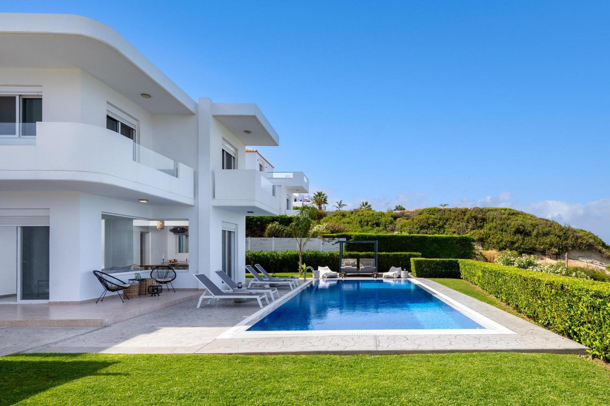 Hill & Sea View Villas Kolymbia Exterior photo