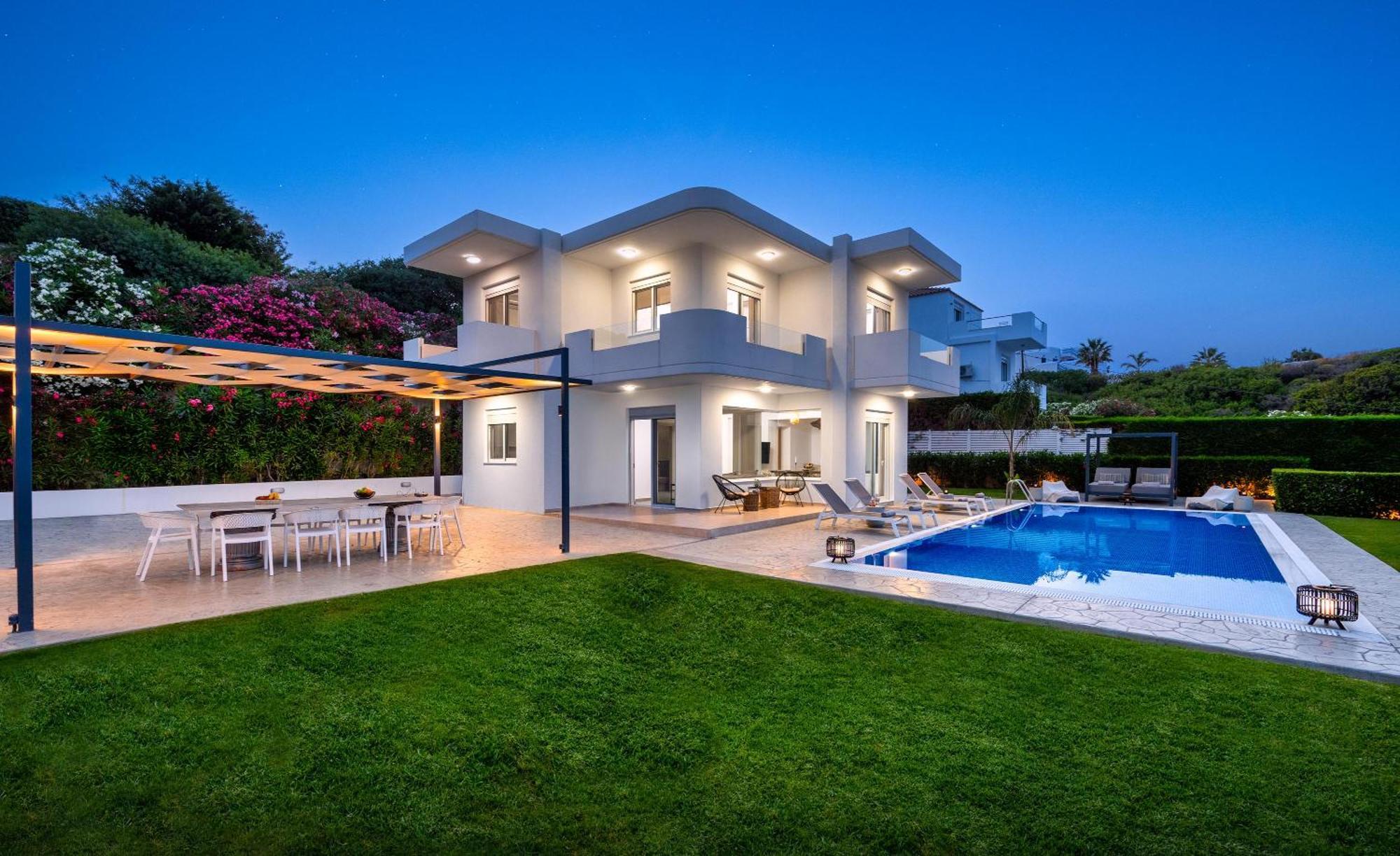 Hill & Sea View Villas Kolymbia Exterior photo